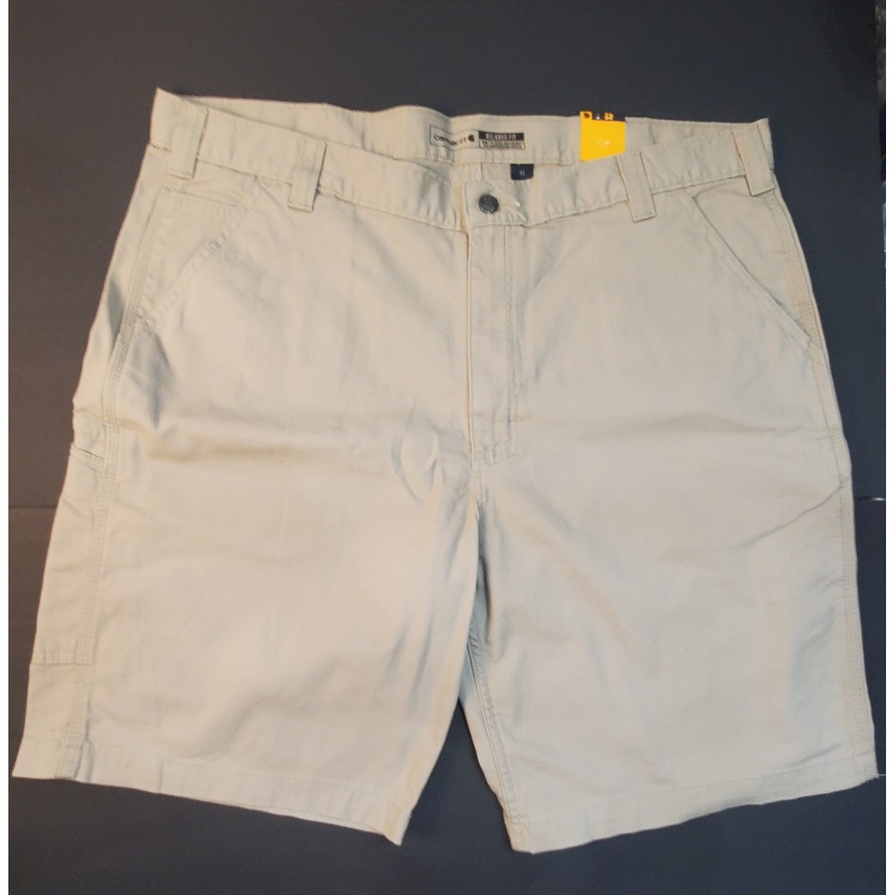 Carhartt Mens Canvas Shorts Sz‎ 42 W/10" Inseam Tan Never Worn W/Tags